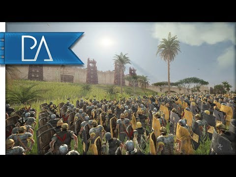 EPIC STRUGGLE FOR THE WALLS! Siege Battle - Total War: Rome 2