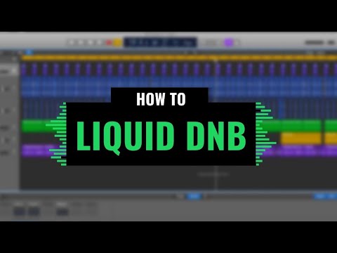 How to Make Liquid Drum and Bass - Drum and Bass Production in Logic X Series Pt1 Drums
