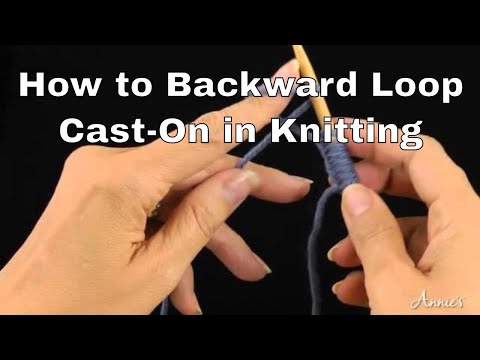 Backward Loop Cast-On | How to Cast On | An Annie’s Tutorial