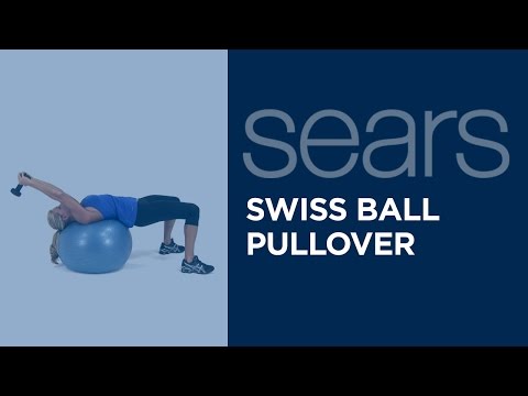 Swiss ball pullover