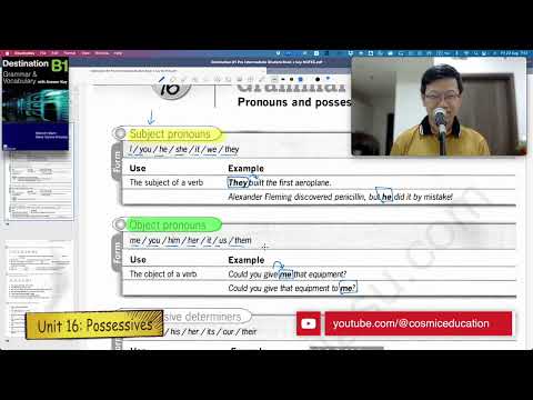 Destination B1   Unit 16 Possessives