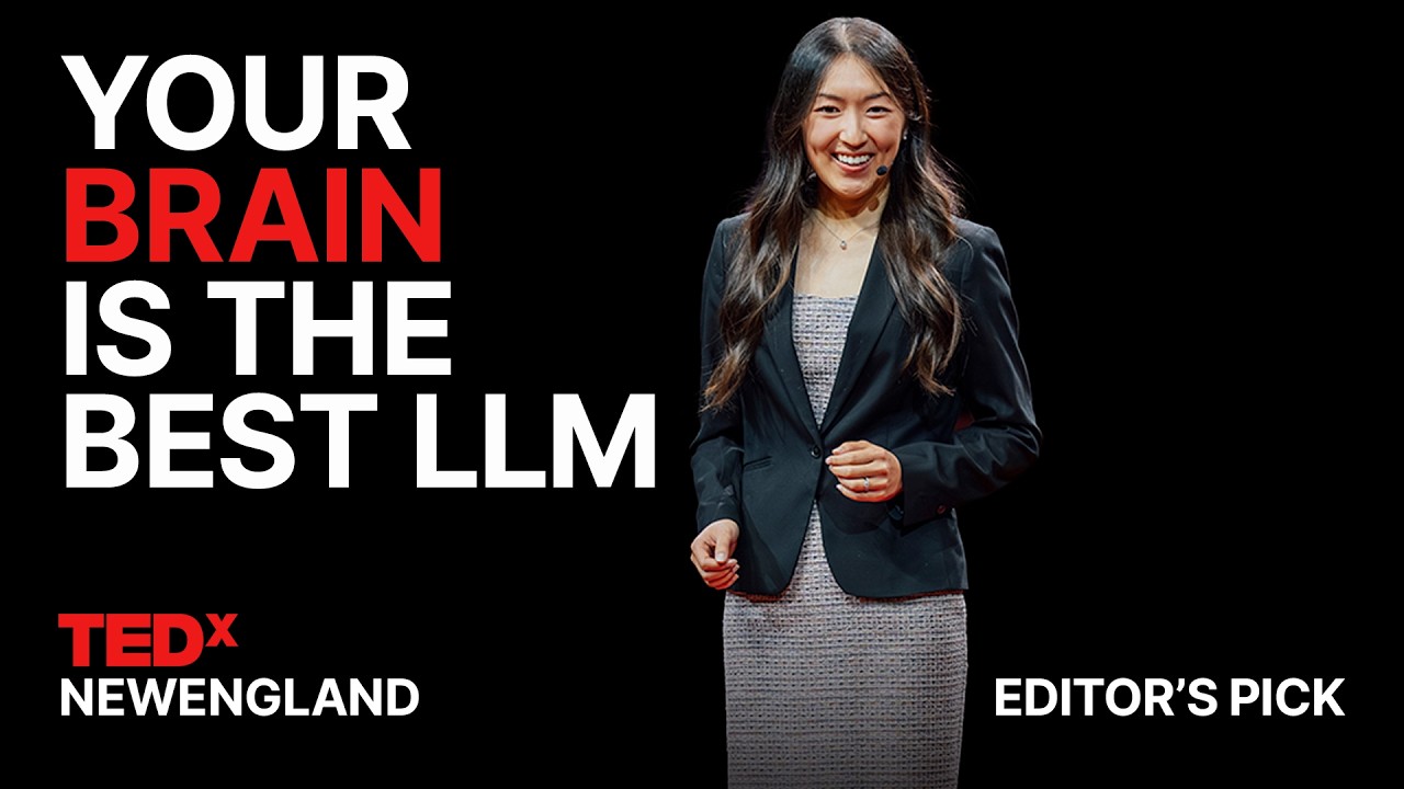 Why we’re so good at learning languages (according to AI) | Jennifer Hu | TEDxNewEngland