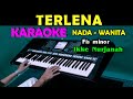 TERLENA Ikke Nurjanah KARAOKE Nada Wanita HD