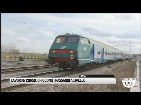 TG BASSANO (02/07/2019) - LAVORI IN CORSO, CHIUDONO I PASSAGGI A LIVELLO