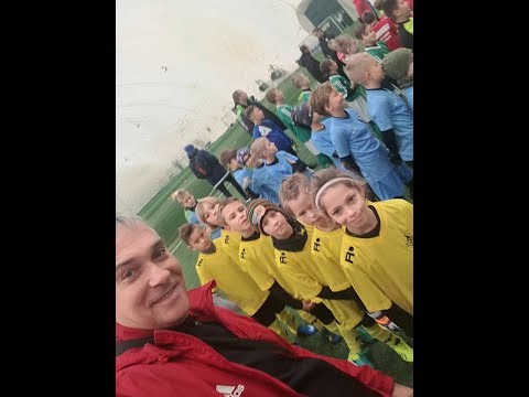CZ9-Fc Yellow Junior z Kudełkiem w Legnicy pod balonem -Juventus Legnica -Dekoracja -Decathlon Cup