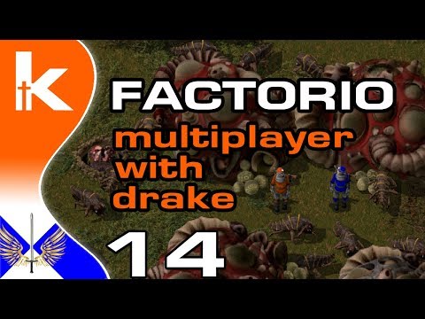 Factorio 0.16 Multiplayer | Belts and Biters with Drake | Ep 14