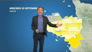 Illustration de l'actualité La météo de votre mercredi 23 septembre 2026