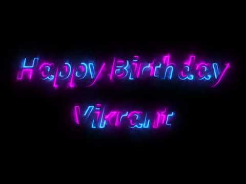 Happy Birthday Vikrant