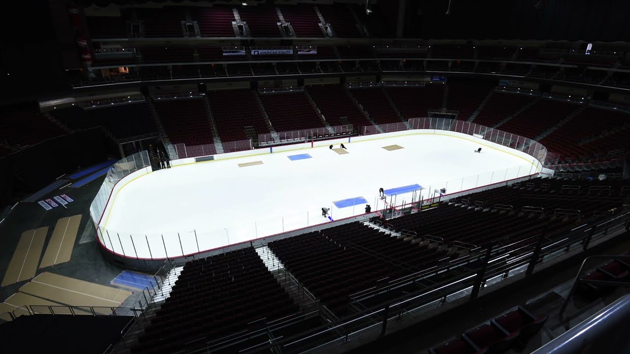 [IA] Wells Fargo Arena ice time lapse