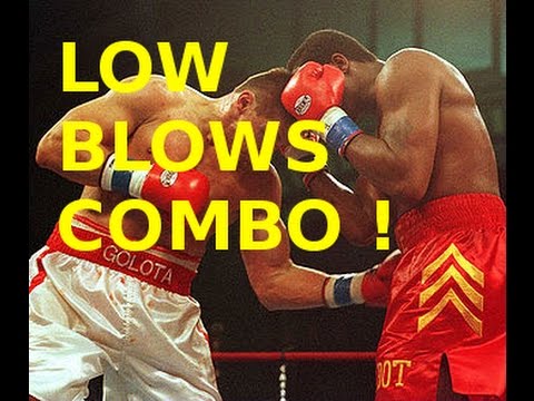 A combination in the nuts! Bowe vs Golota II