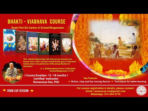 Introduction of Bhakti Vaibhava Course