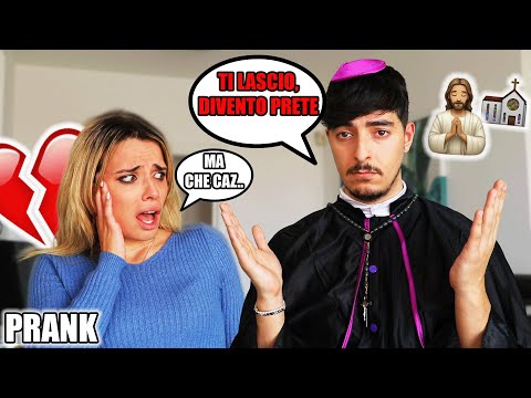 I DRESS UP AS A PRIEST AND LEAVE MY GIRLFRIEND! -JUST JOKING! *FUNNY*