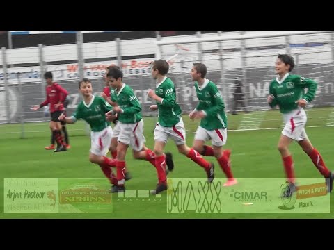 Tweede helft DOVO JO14-1 - AFC Quick JO14-1 (vr)