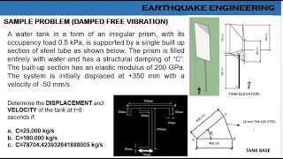 DAMPED FREE VIBRATION | Earthquake Engineering