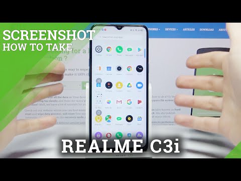 How to Capture Screen in REALME C3i – Take Screenshot