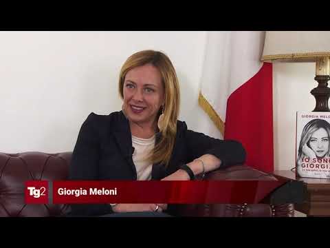 Giorgia Meloni intervistata al Tg2. Non perdetela!