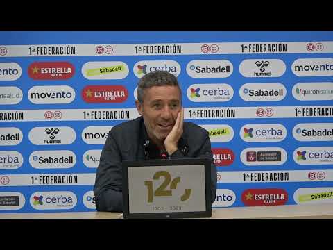 📺 RdP postpartit d'Óscar Cano | CE Sabadell - Nàstic de Tarragona