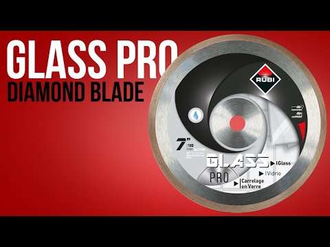 GLASS Diamond blade