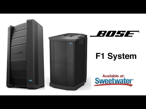 Bose F1 Loudspeaker System Overview by Sweetwater