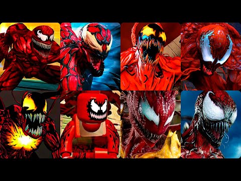 Evolution of Carnage Boss Fights in Spider-Man Games (1994 - 2024 | PS1 - PS5)
