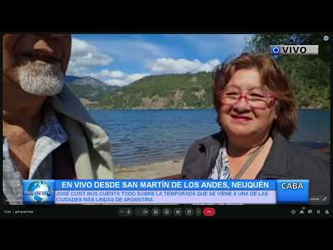 EN VIVO DESDE SAN MARTÍN DE LOS ANDES, NEUQUÉN