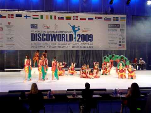 1. place  - street dance show- slovenja -discoworld 2009