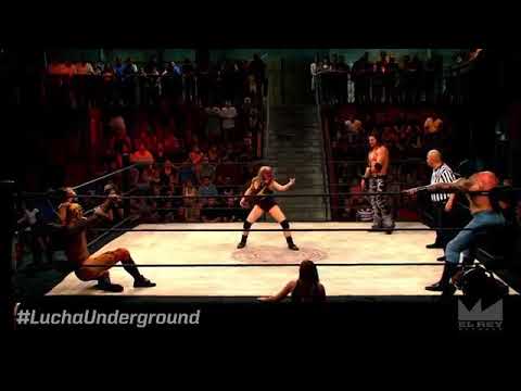 Johnny Mundo vs Prince Puma vs Mil Muertes vs Sexy Star l Lucha Underground l Combates WWE
