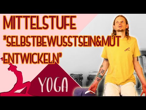 Mittelstufe "Selbstbewusstsein&Mut entwickeln"  mit Mahindra- Yoga Vidya Live - 09:15 Uhr 21.02.2021