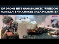 Israel Chokes Hamas IDF Drone Hits Palestine Militants Linked Freedom Flotilla Ship Near Malta
