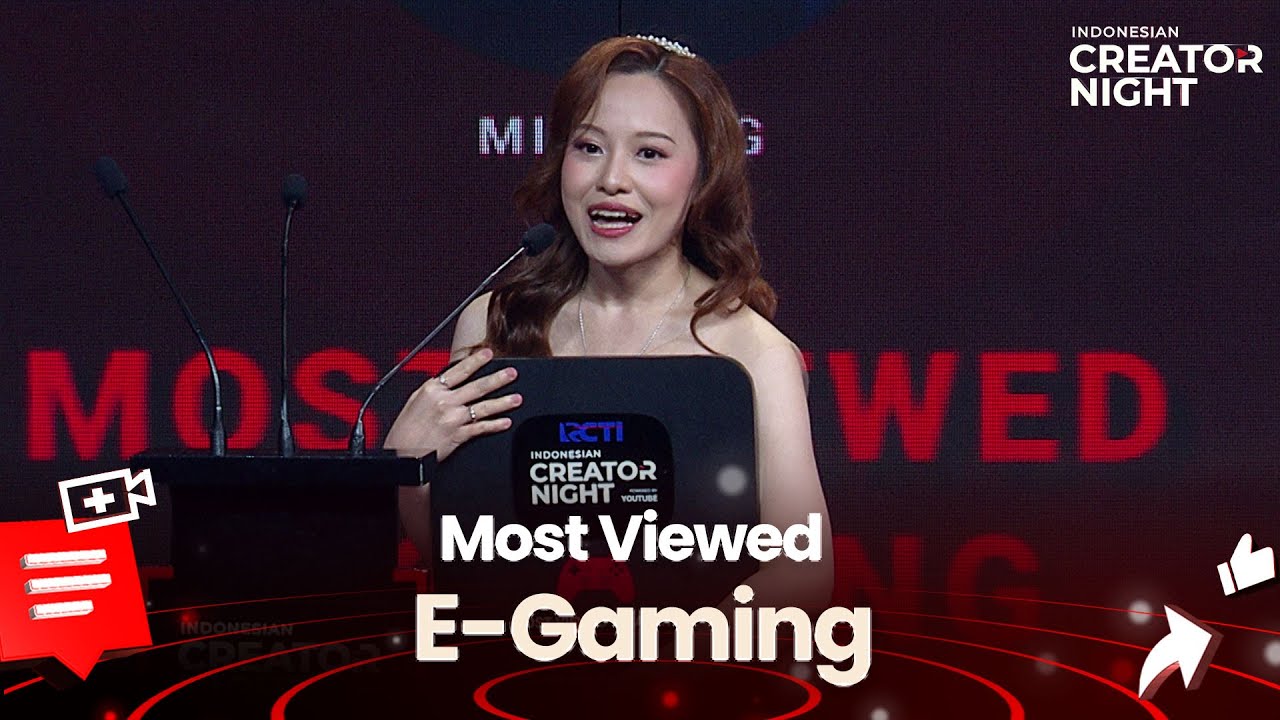 Congrats! Untuk Para Pemenang Most Viewed E-Gaming | INDONESIAN CREATOR NIGHT 2025