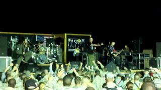 Eckko in Iraq~Five Finger Death Punch Show!!!