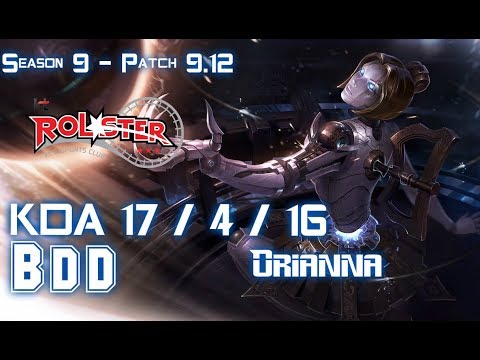 KT BDD ORIANNA vs RENEKTON Mid - Patch 9.12 KR Ranked