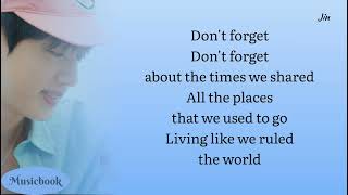 Download lagu Jin - Running Wild (Lyrics) mp3