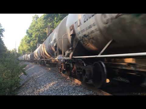 The train passing by