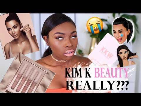 KIM KARDASHIAN BEAUTY...REALLY? A KKW BEAUTY FIRST IMPRESSIONS YOU MIGHT NOT WANT TO WATCH!