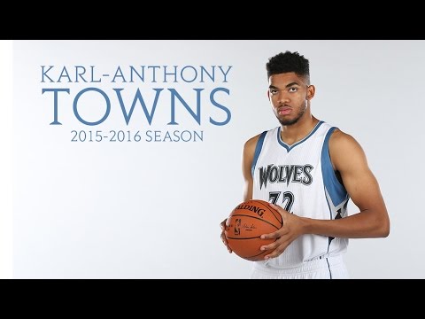 Karl Anthony Towns 2015-2016 Season Highlights HD 720p