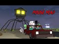 Monster School : HOUSE HEAD ATTACK - Minecraft Animation