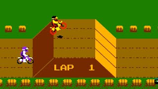 VS. Excitebike (Arcade) video game port | 12-track session for 1 Player 🏍️🏁🕹️