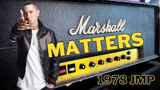 Video thumbnail for AMP TALK: 1978 Marshall JMP 2204 Master Model 50w Mk2 Lead - Great Dirty Tones AND Great CLEAN Tones by Ray Plays Guitar