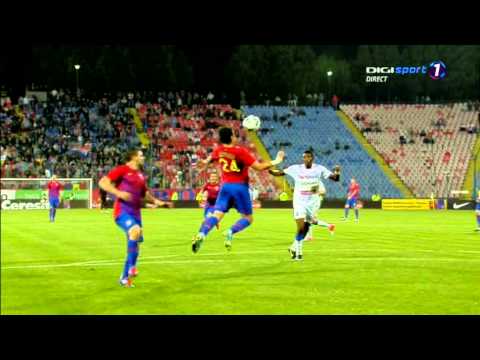 steaua-gloria bistrita 4-0 gol raul rusescu