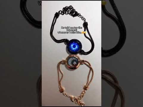 Long Distance touch Light up & Vibrate Bracelets for Couples #viral #trending #subscribe