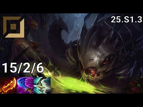 Kog'Maw ADC vs Varus - EUW Master | Patch 25.S1.3