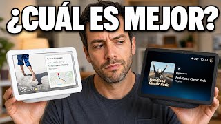 Google Nest Hub 2 VS Amazon Echo Show 8 (Comparación 2026) | Diferencias Nest y Echo Show