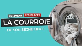 Sèche-linge ARISTON ALE70CX : Remplacer la courroie