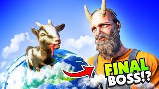 I Became the FINAL BOSS By Unlocking the SECRET SKIN! in Goat Simulator 3