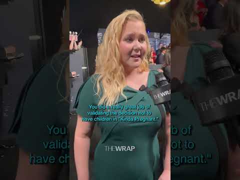 #SNL50thAnniversary ⭐️ #AmySchumer shares why she chooses to feature topics like pregnancy