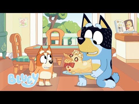 ¡Hora de la tarta de pato! 🐤 🍰 | Pastel de pato | Bluey Español Canal Oficial
