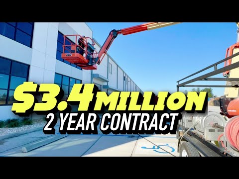 How I Landed A $3.4 Million Pressure Washing Contract
