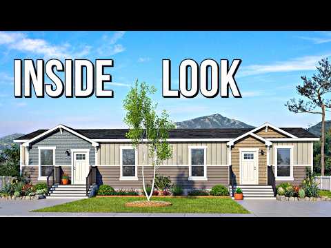 I Found a PREFAB HOME at the Home Show with 2 Homes in 1!