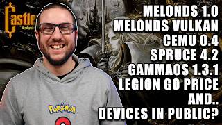 Vulkan on MelonDS, GammaOS update, Vita3K UI changes & Legion Go price hike // Joey's Retro Newscast